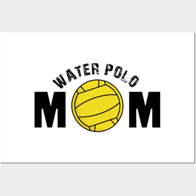 Water Polo Mom, WATERPOLO, water polo Wall Art by IDesign23